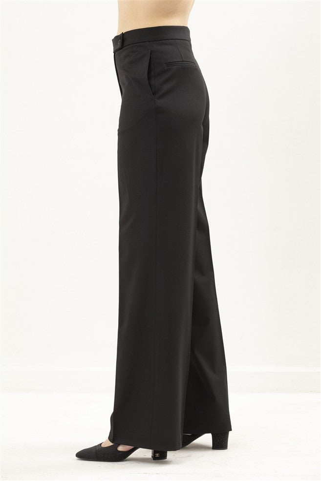 High Waist Trouser Flowing Wide Leg