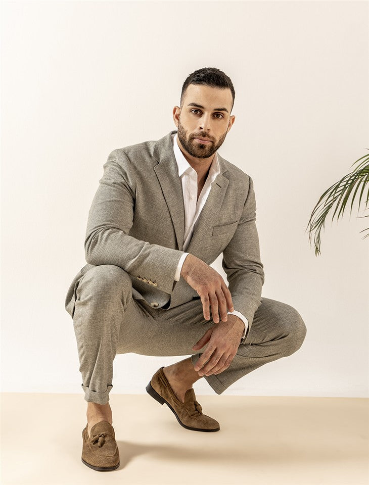 Blazer Linen Cotton